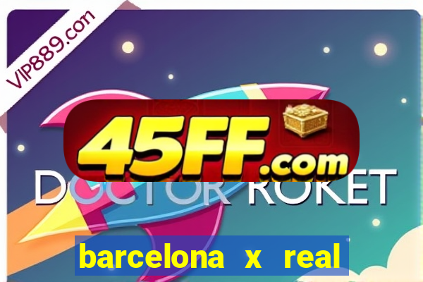 barcelona x real madrid ao vivo futemax